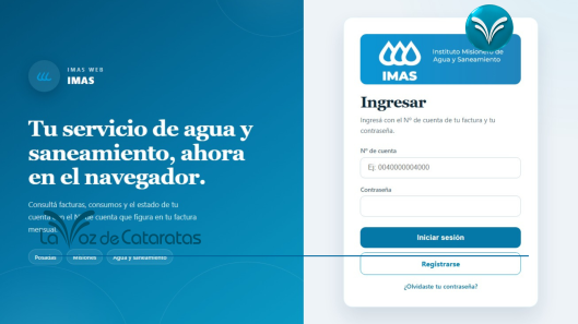 Los usuarios del IMAS de Iguazú ya pueden pagar sus facturas de manera online