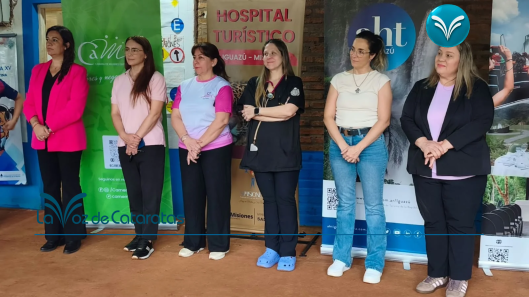 Mes Rosa_ jornada de atención médica y prevención en la EPET N°51 de las 2000 Hectáreas