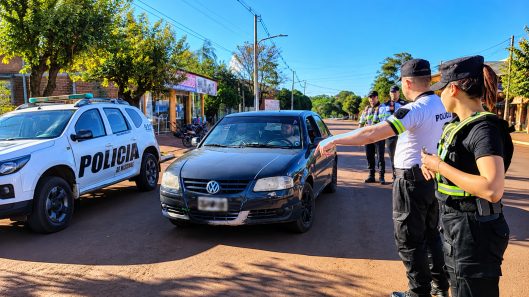 Misiones refuerza la seguridad con más policías en las calles, drones y controles en rutas