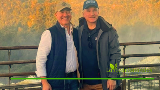 Peter Lamelas visitó Iguazú con una agenda enfocada en naturaleza y conservación (4)