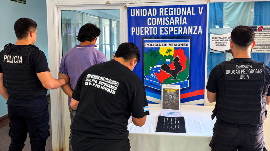 Puerto Esperanza detuvieron a “Neneí” con 42 envoltorios de cocaína