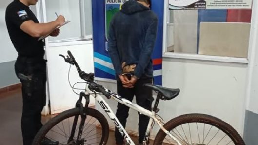 Puerto Esperanza recuperaron una bicicleta robada
