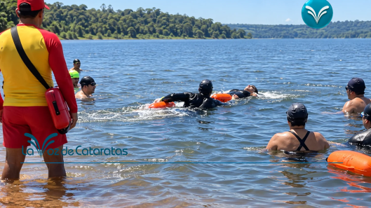 Realizarán una clínica abierta de seguridad y rescate en aguas abiertas