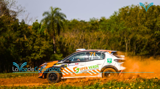 Sergio Zarza y Hugo Espínola largaron el Rally Mundial de Paraguay (2)