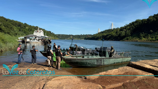 Tiroteo en el río Paraná
