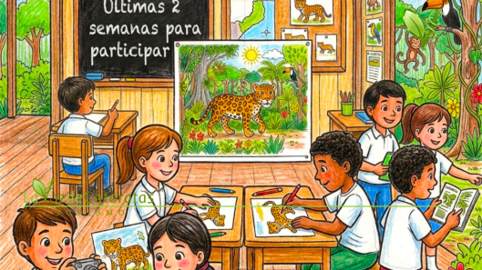 Últimas dos semanas para participar del concurso escolar “El yaguareté nos cuenta la selva”