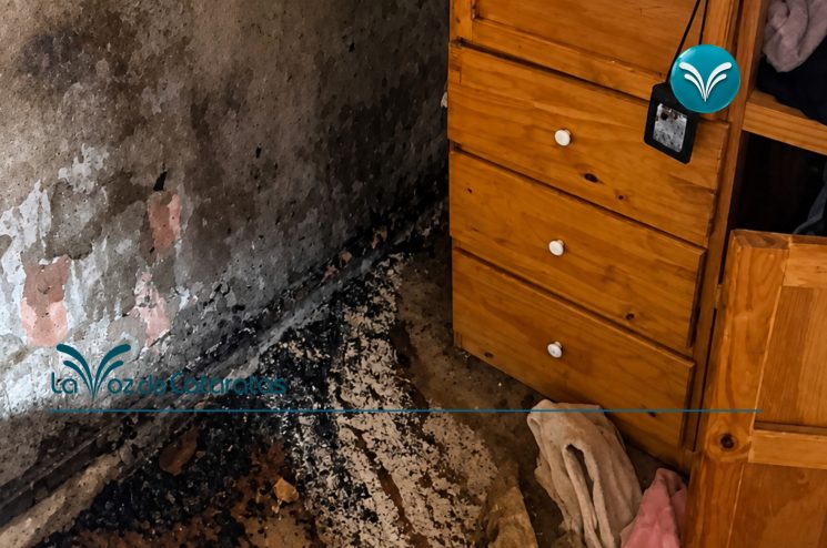 Un encendedor en manos de niños habría provocado un principio de incendio en Los Cedros (1)