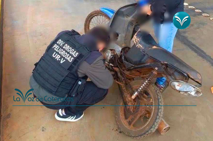 Una moto sin dueño a la vista terminó conectada con un robo ocurrido cuatro años atrás (1)