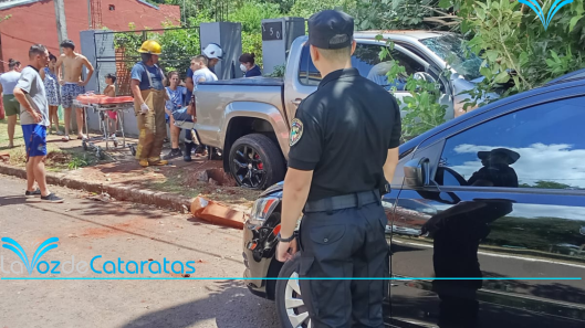accidente camioneta