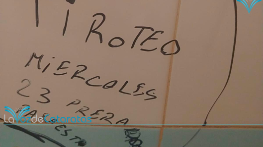amenazas ene scuela e iguazu