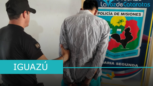 ataco con un machete a su padre