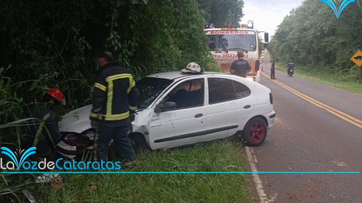 auto despiste en ruta