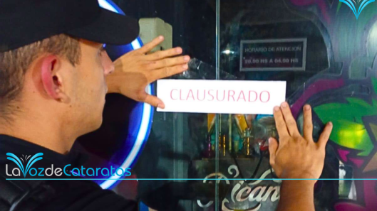 bar clausurado iguazu