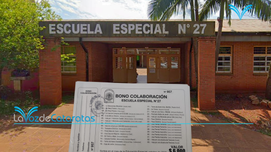 bono de colaboración escuela especial 27