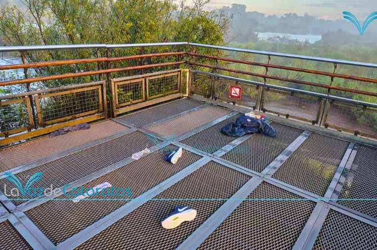 buscan a un turista en garganta (1)