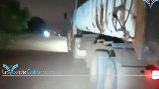 camion atropello a una mujer