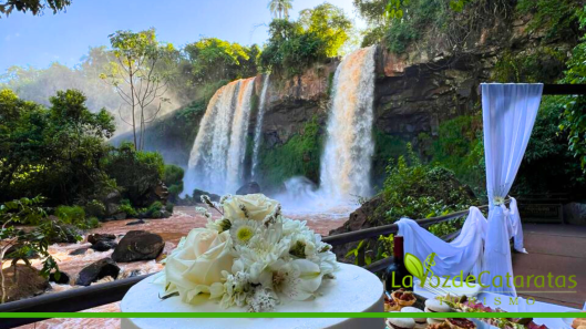 casamiento en cataratas