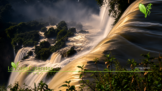 cataratas con luna llena circuito superior lavozdecataratas