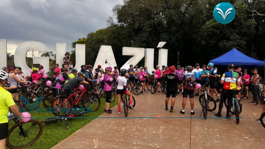 ciclistas recorrieron las 600 Hectáreas jornada de concientización