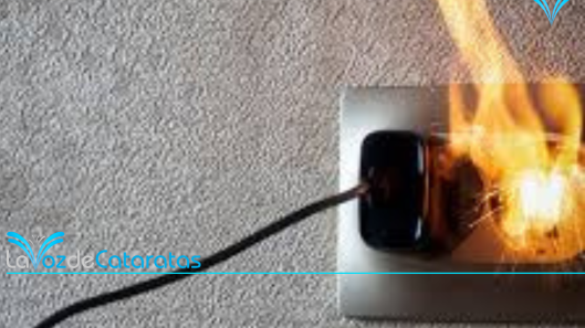 cortocircuito incendia casa