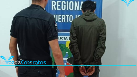 delincuente detenido