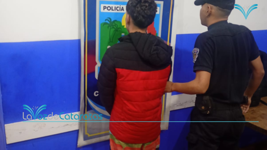 detenido por andar a los tiros lavozdecataratas
