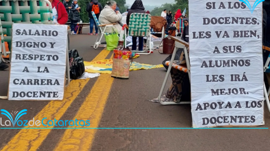 docentes en lucha