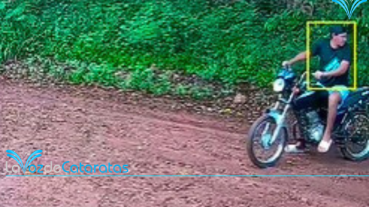 embistio a una niña con la moto