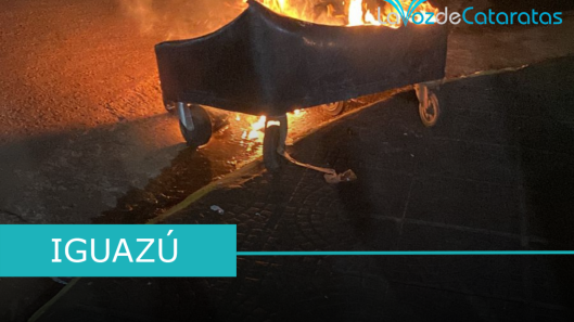 incendio de contenedor
