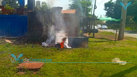 incendio de heladera