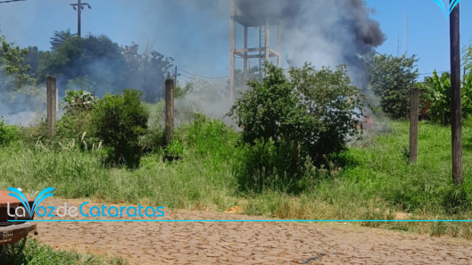 incendio de pastizales