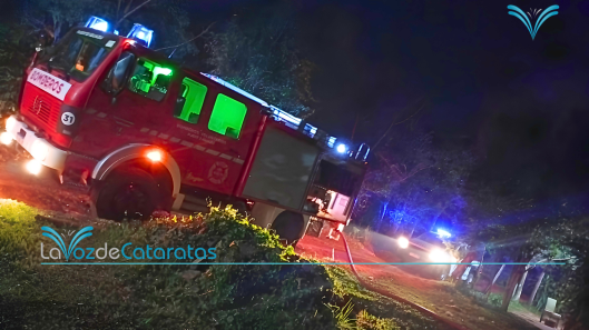 incendio en barrio san lorenzo
