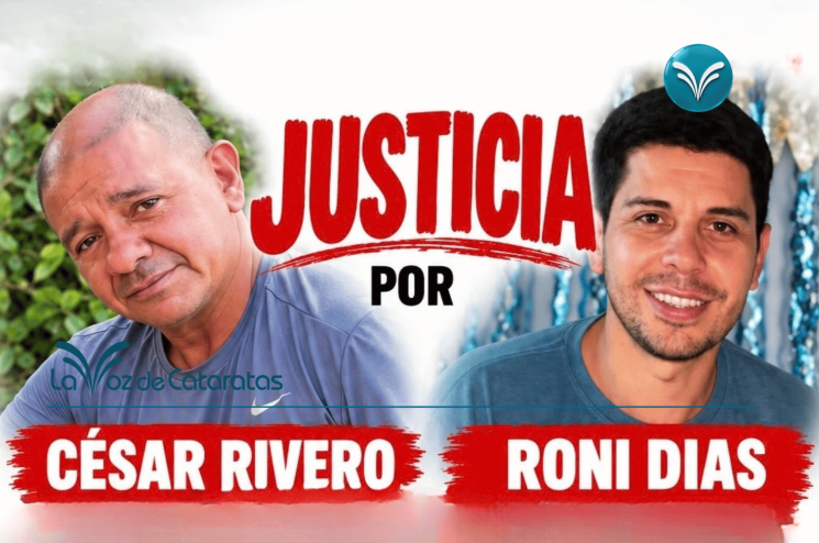 justicia por roni diaz y cesar rivero