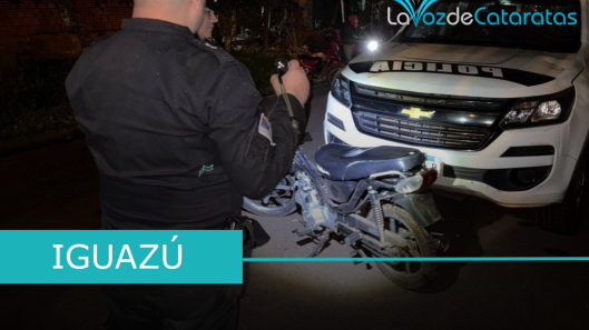 moto recuperada en iguazu