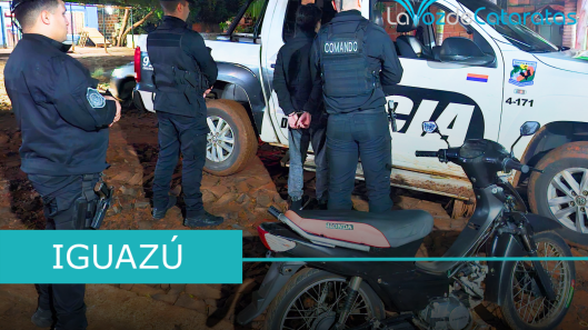 moto secuestrada iguazu
