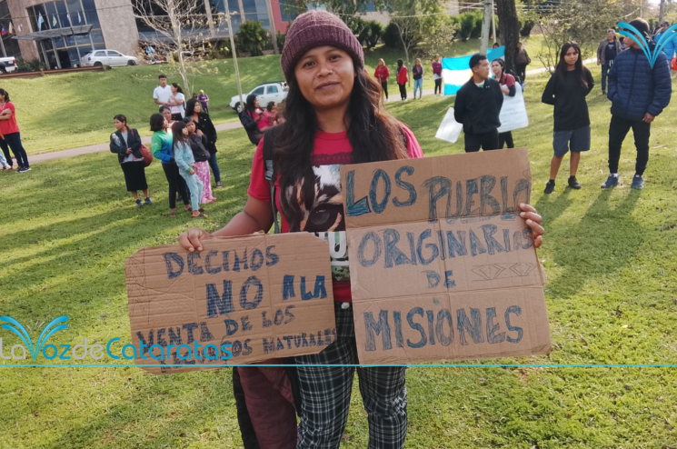 movilizacion contra la ley de tierras