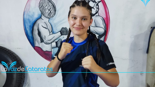 mujer boxeadora