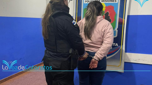 mujer detenida