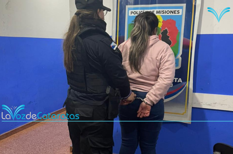 mujer detenida