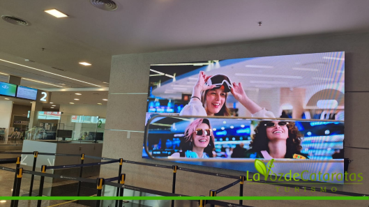 pantallas samsung aeropuerto iguazu 2