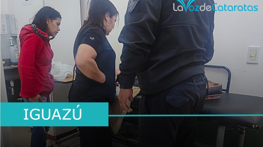 policia salva a un bebe