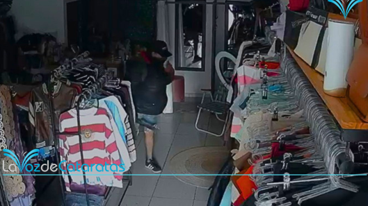 robo tienda de ropa