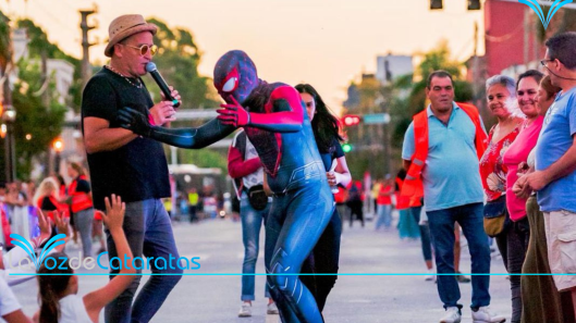 spiderman en iguazu