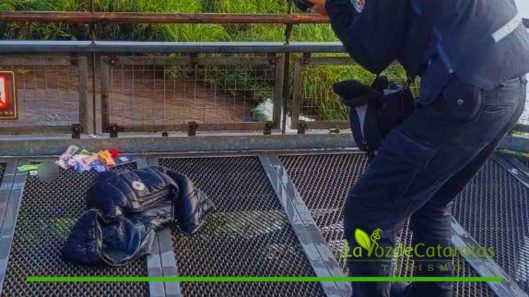 turista esaparecido en cataratas